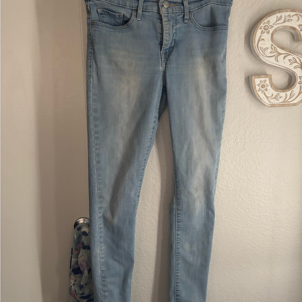 Levi's Blue Skinny Jeans Classic Fit
